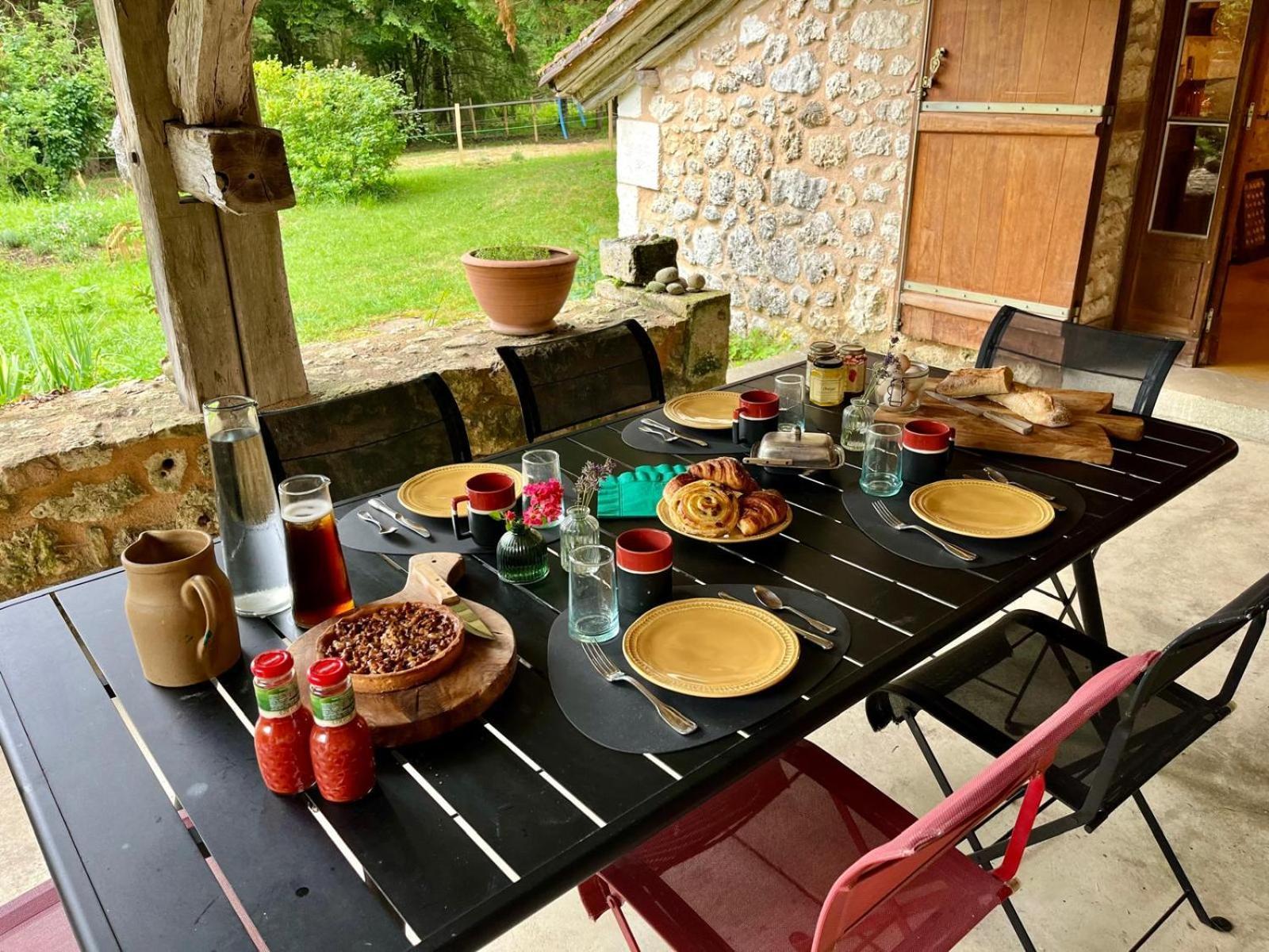 Le Mas Brantome Bagian luar foto